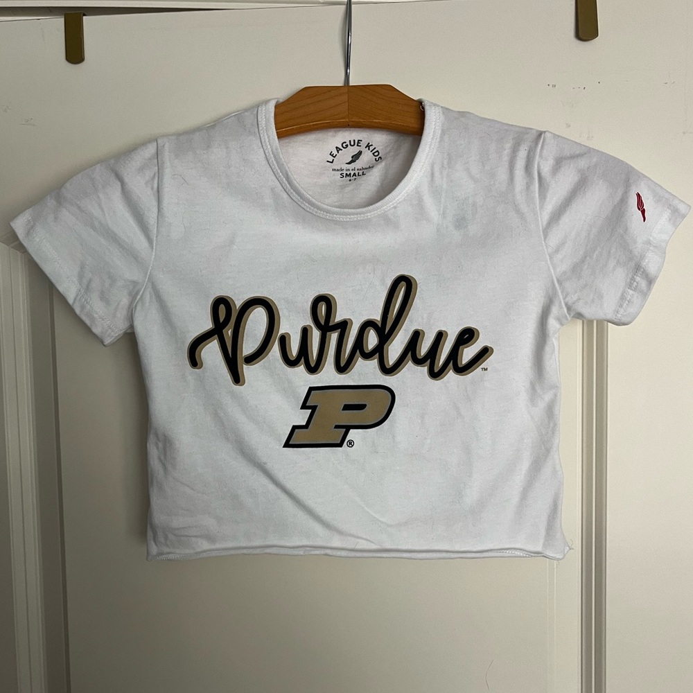 Purdue University Kids Girls Cut Off